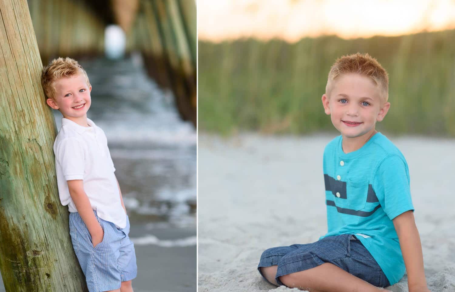 Portraits of two boys with 85mm f1.4 lens
