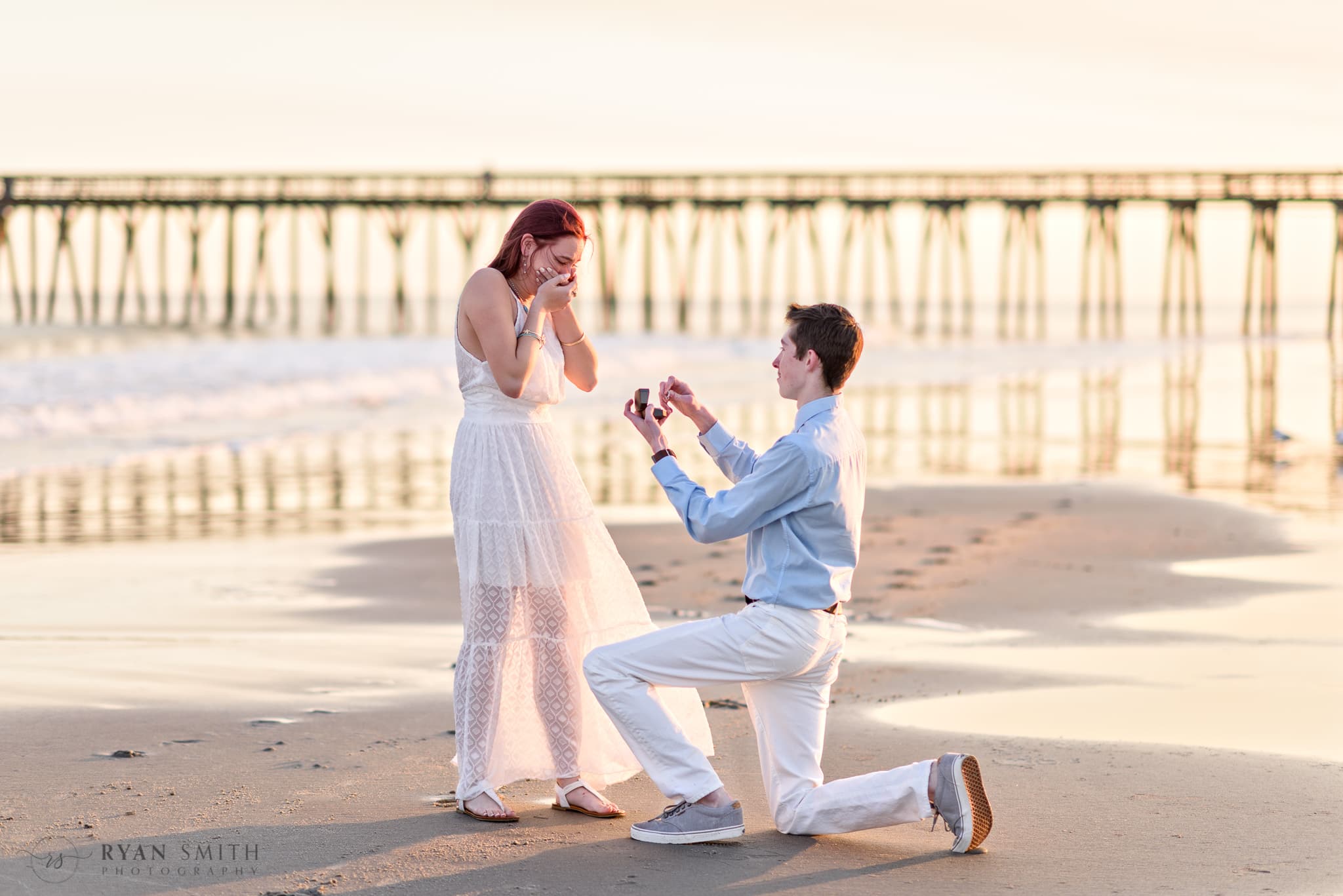 She said yes - Myrtle Beach State Park