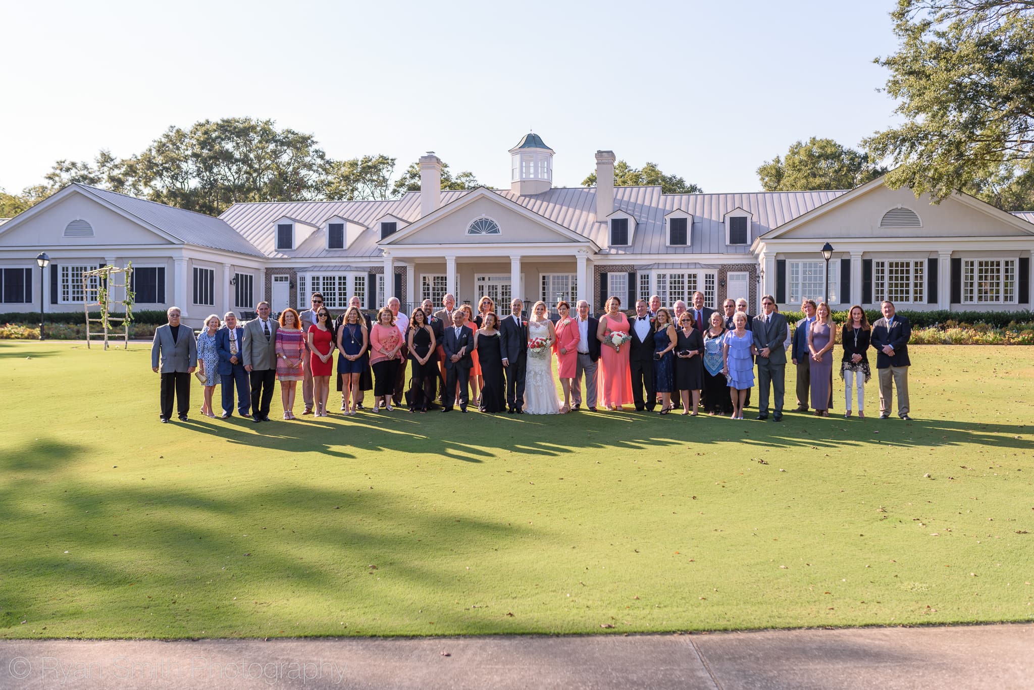 After wedding group picture - Pawleys Plantation