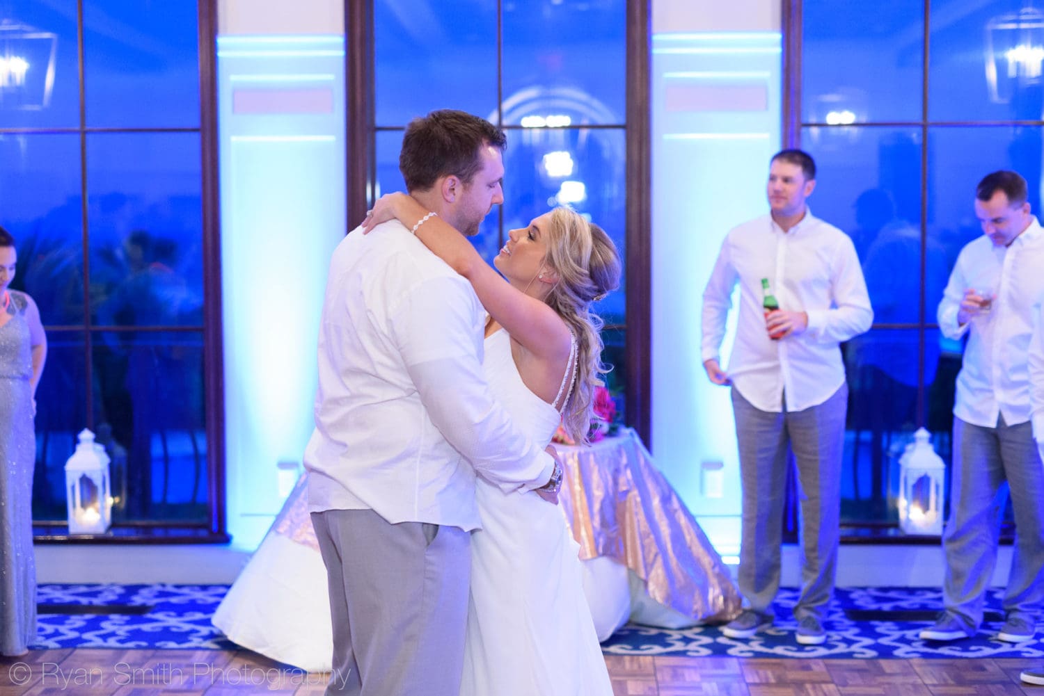 Bride and groom introductions and first dance - Grande Dunes Ocean Club