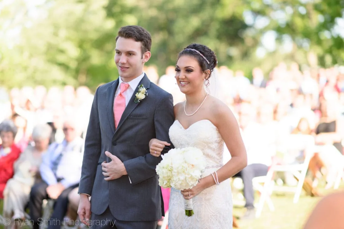 Brother giving away the bride - Upper Mill Plantation