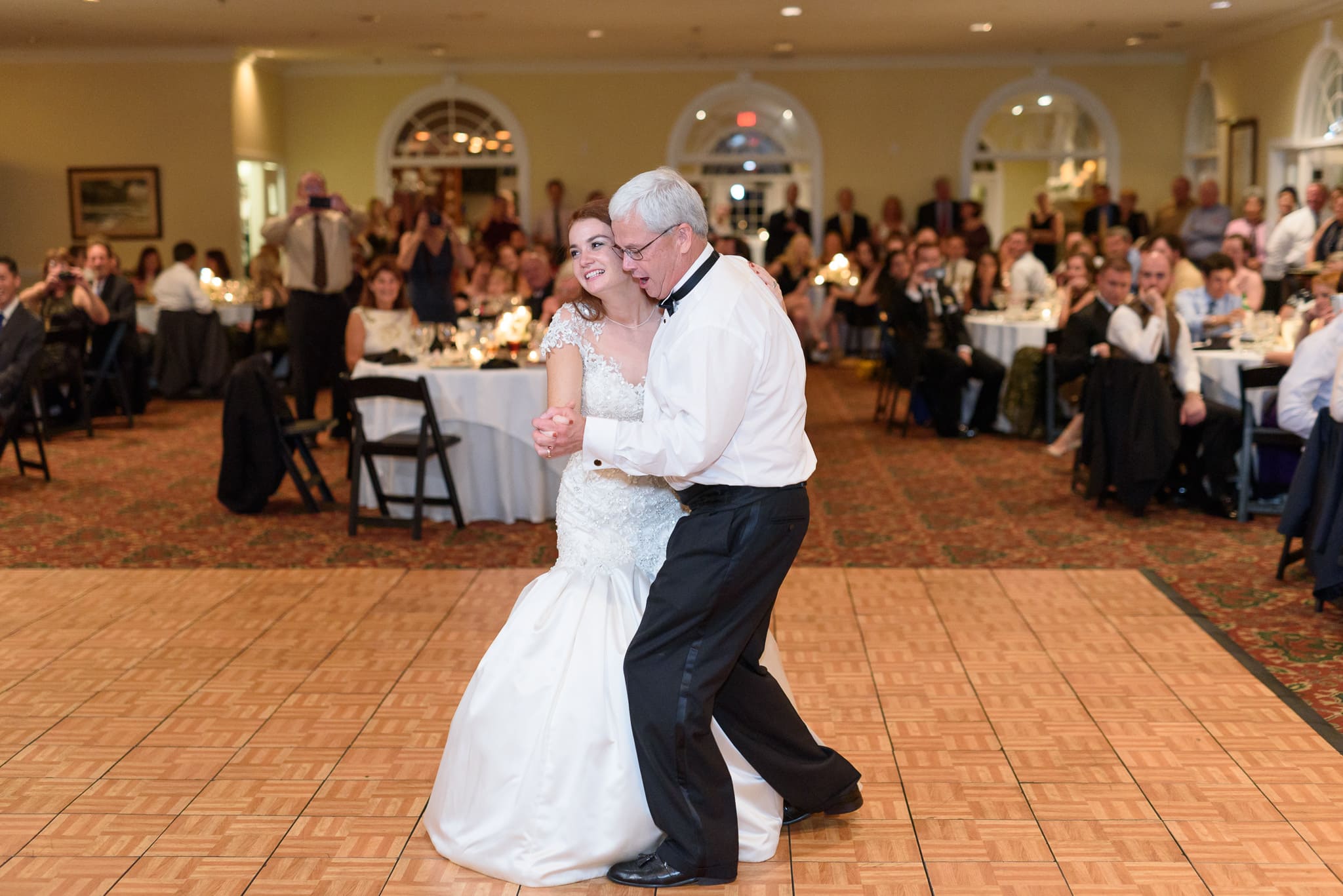 Father and daughter dance - Wachesaw Plantation