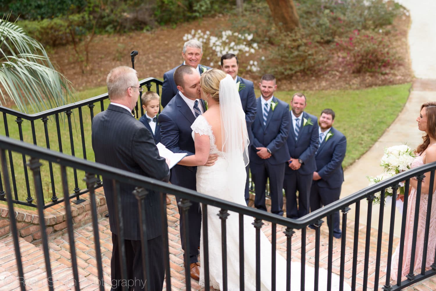 First kiss shot by my assistant - Pawleys Plantation