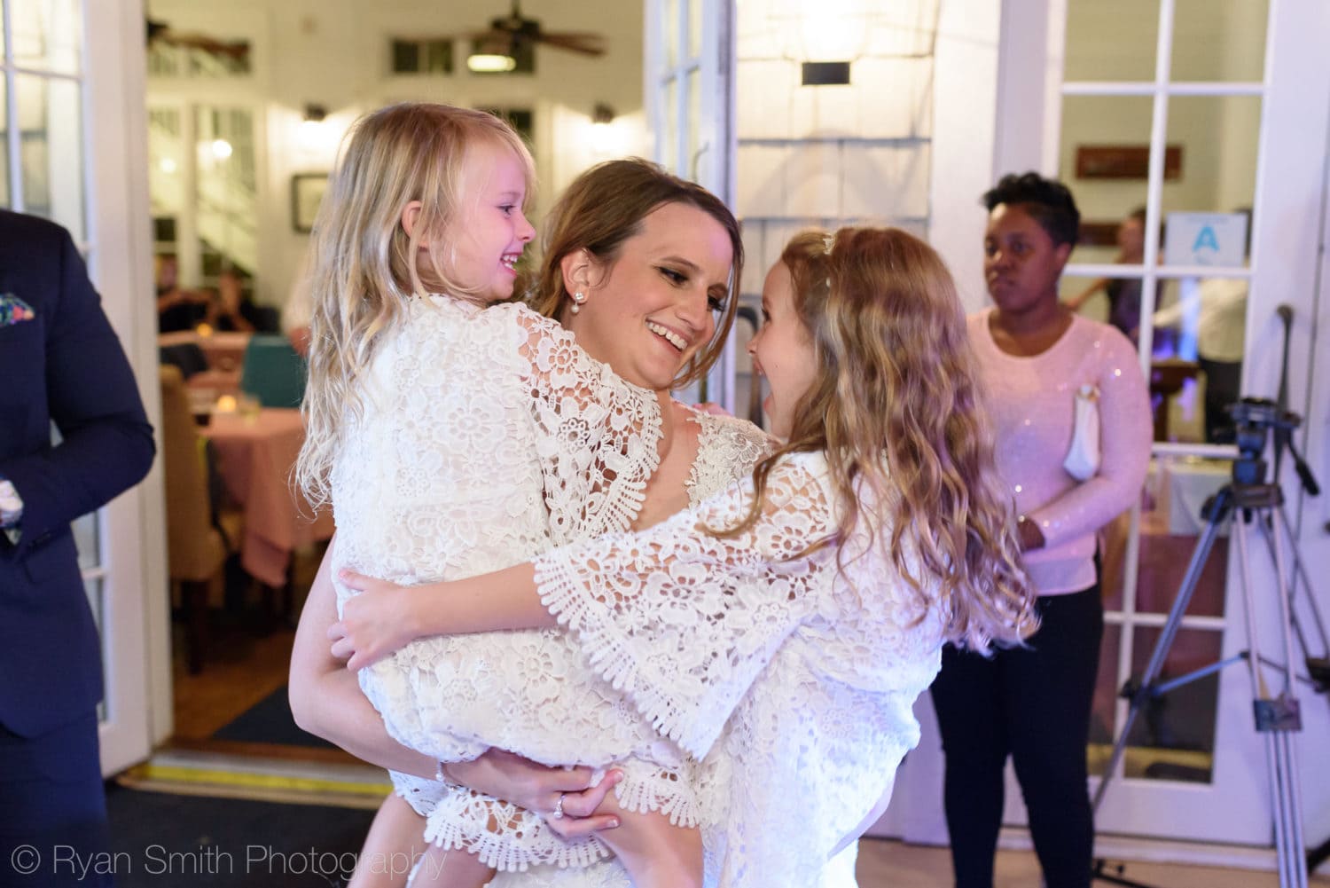 Mom dancing with her daughters - Reserve Harbor Yacht Club