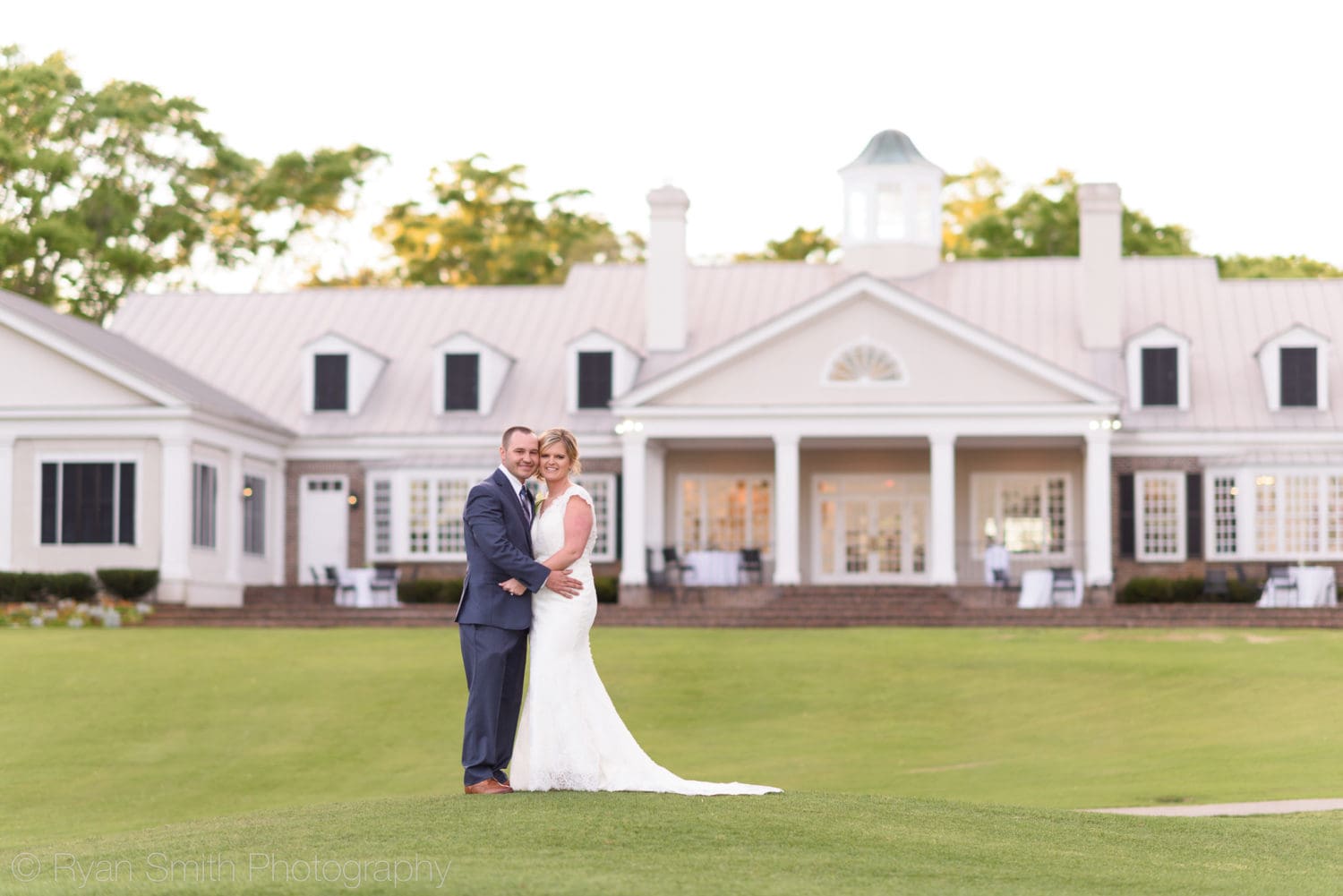 Sunset portrait behind the clubhouse - Pawleys Plantation