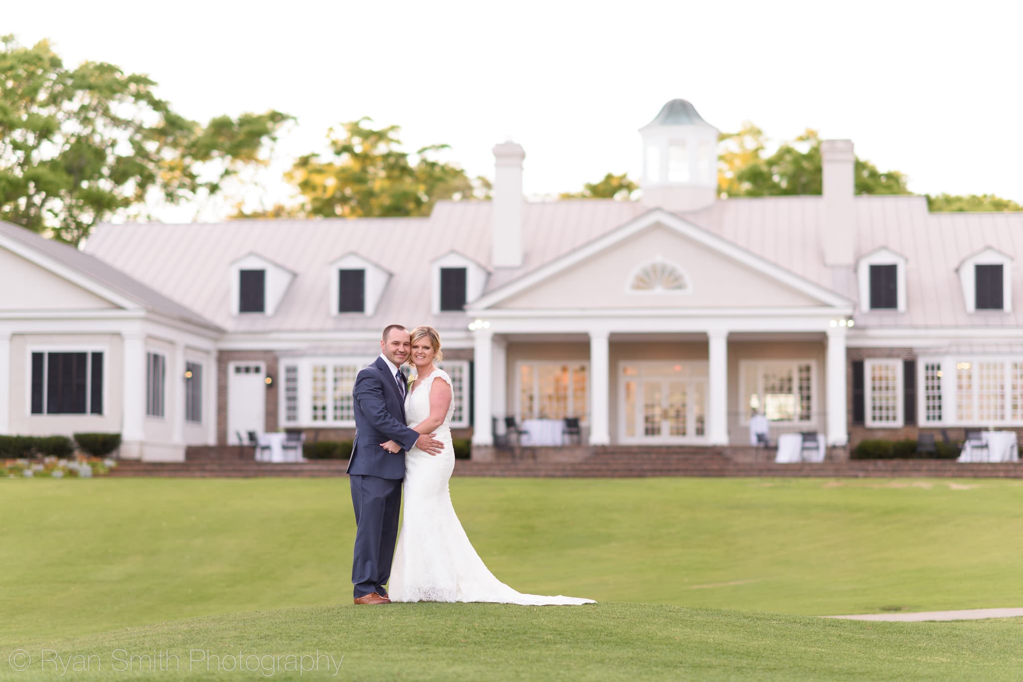 Sunset portrait behind the clubhouse - Pawleys Plantation