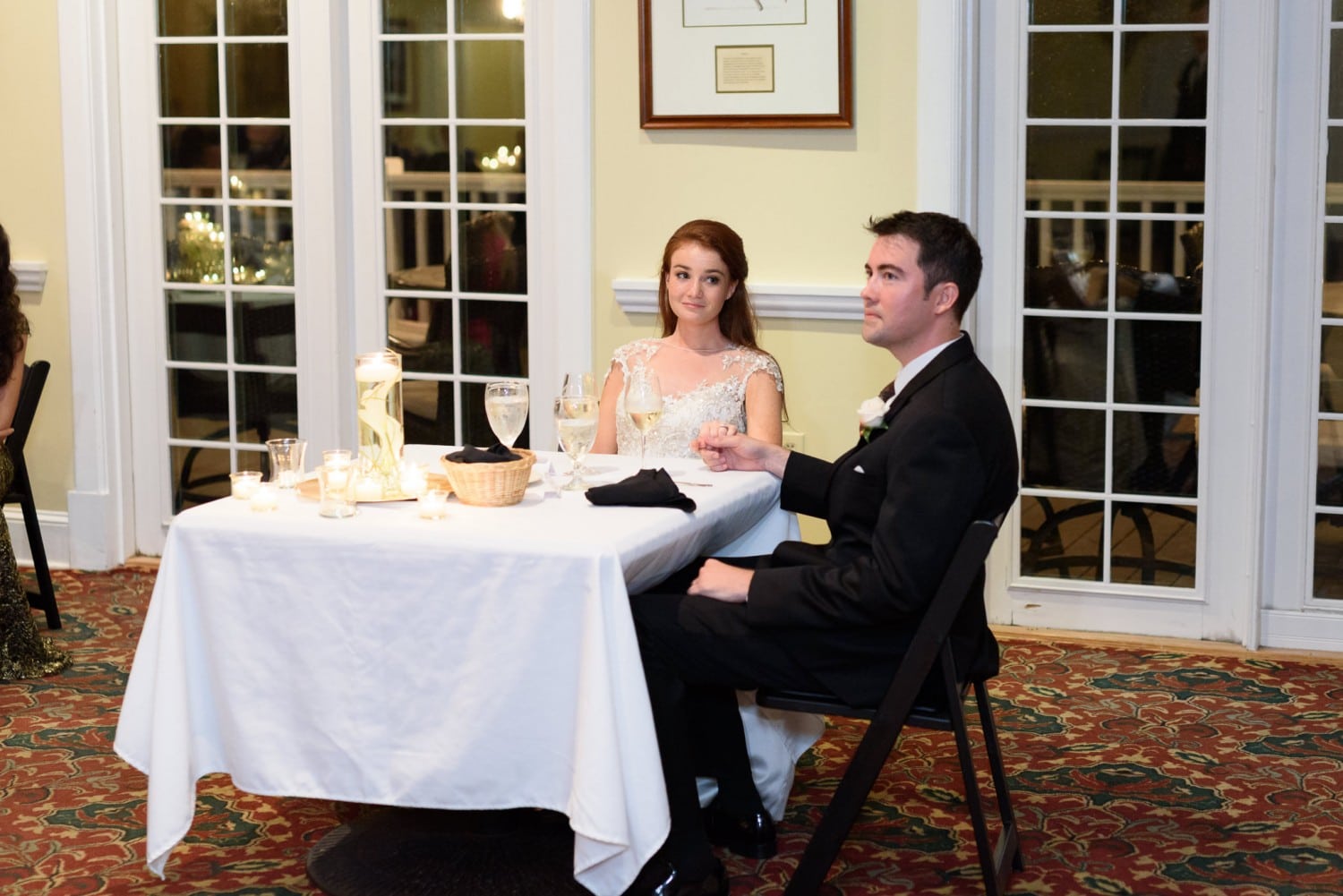 Tears during toasts - Wachesaw Plantation