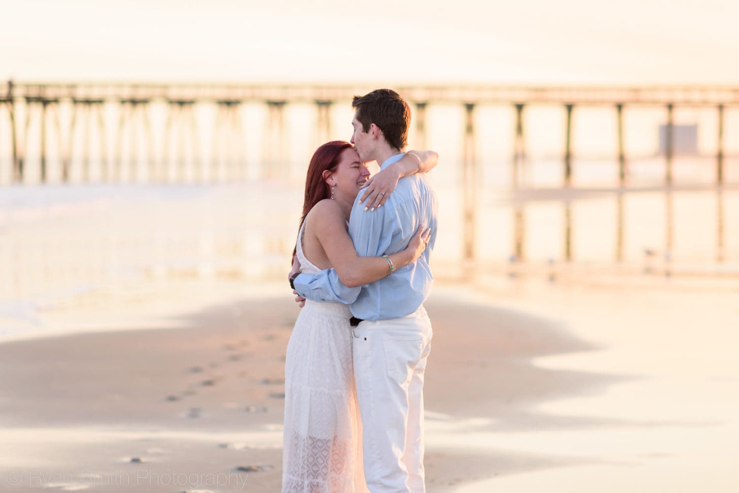 Tears of joy after engagement proposal - Myrtle Beach State Park