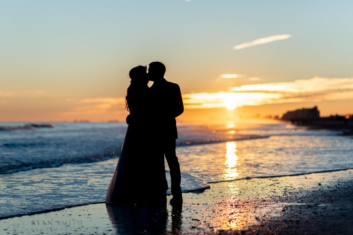 We got some great sunset silhouettes at my wedding today - Cherry Grove
