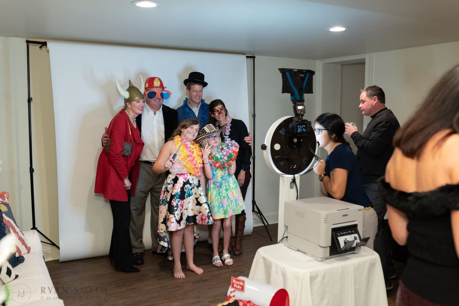 Photo Booth setup for corporate event -