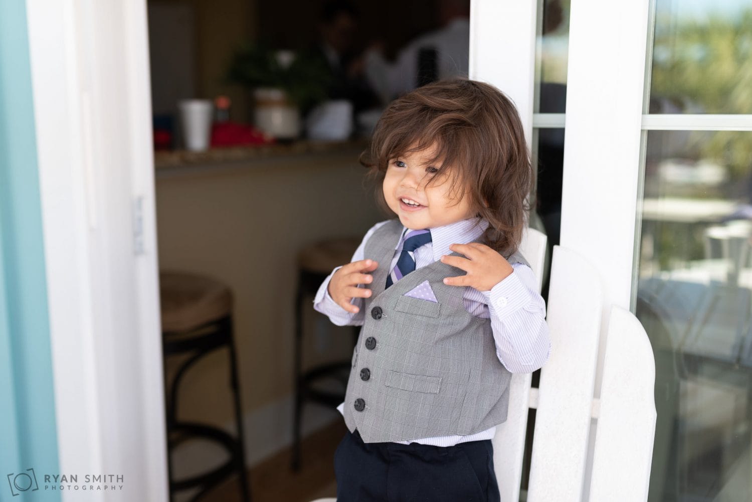 Baby boy dressed for parent's wedding 21 Main Events at North Beach