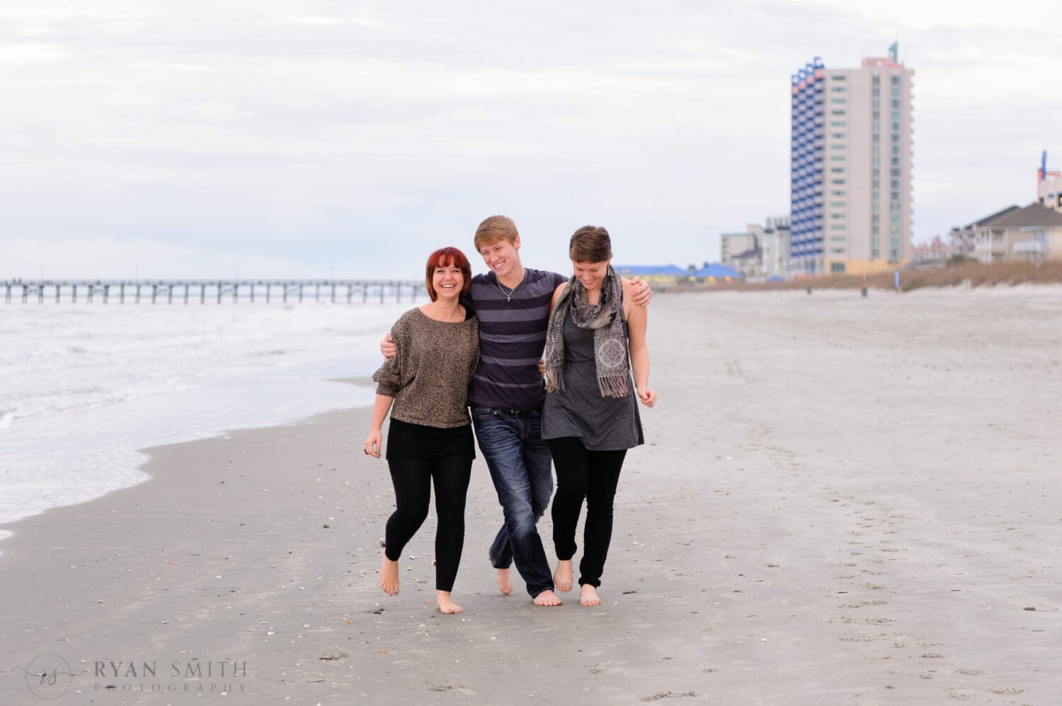 Brothers can be nice for pictures with thier sisters if they want too - North Myrtle Beach