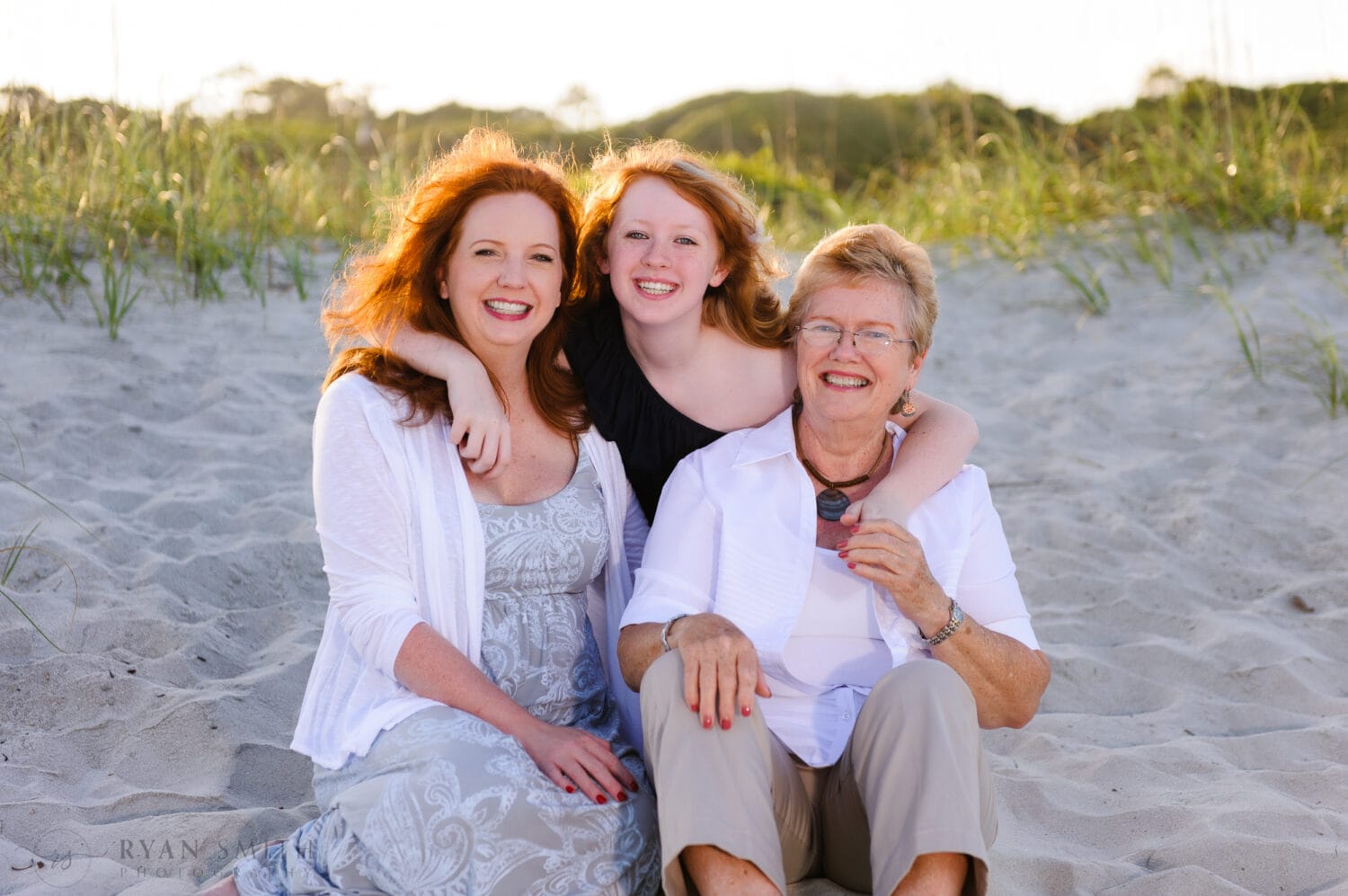 Portrait of the girls in the family - Myrtle Beach State Park