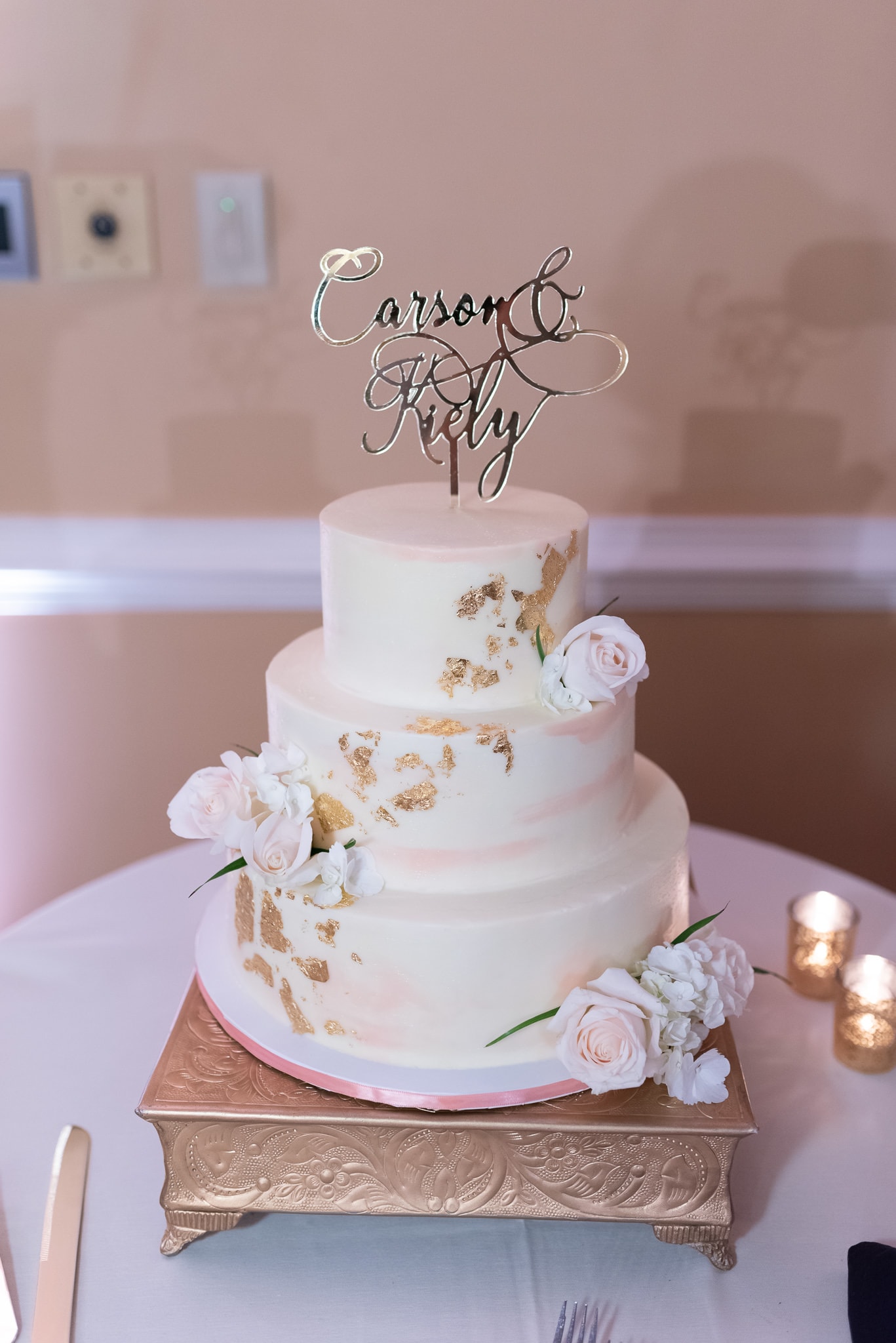 Wedding cake Pawleys Plantation