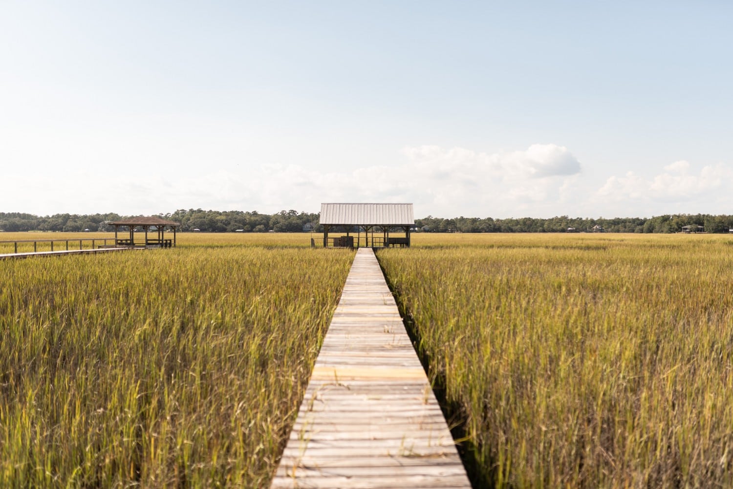 Boardwalk on the marsh - Pelican Inn - Pawleys Island