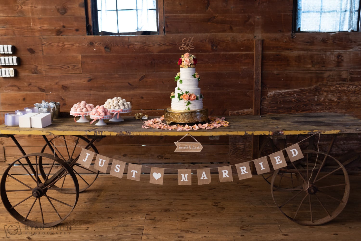Sweets and treats table - Peanut Warehouse - Conway