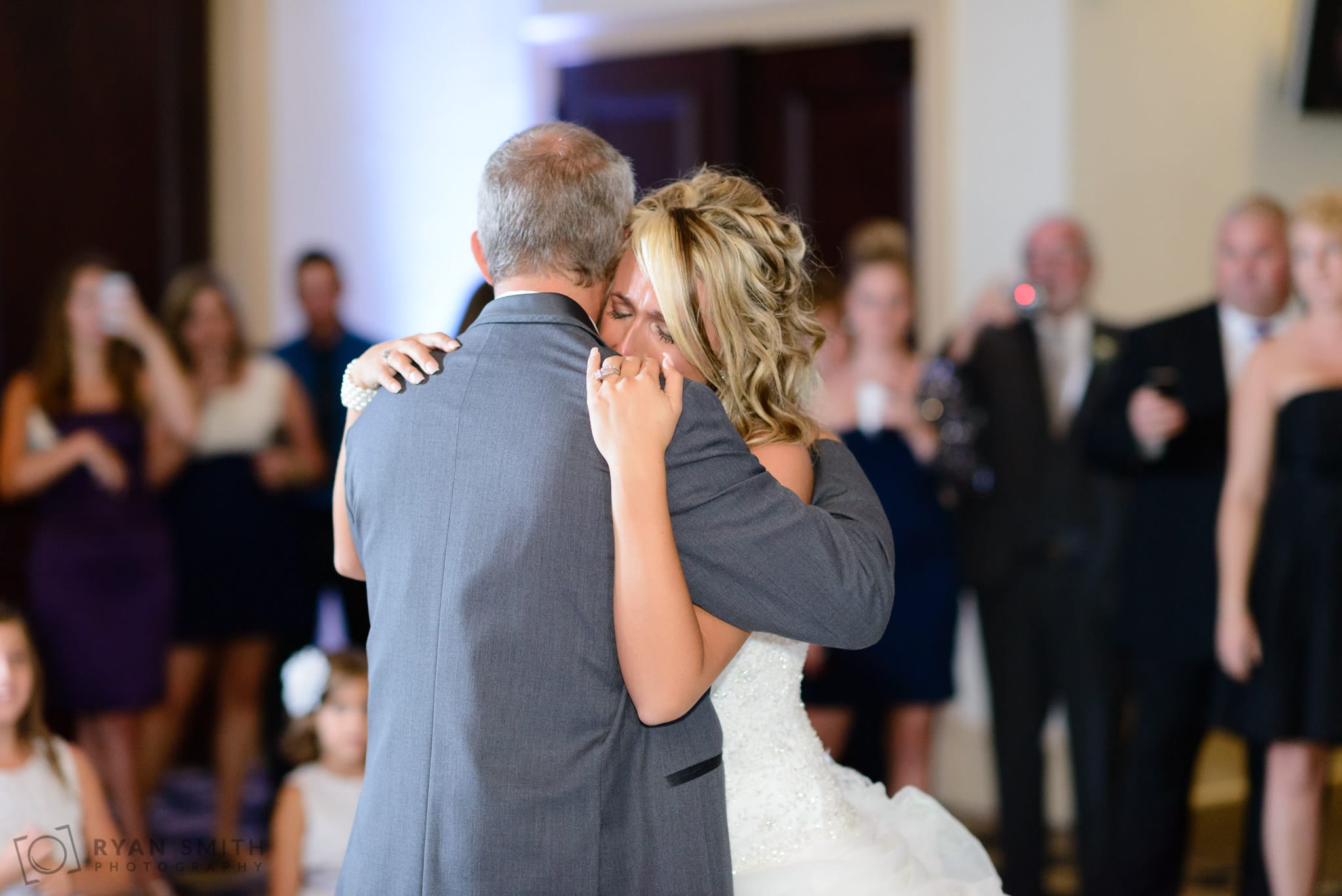 Bride dancing with her father - Members Club at Grande Dunes