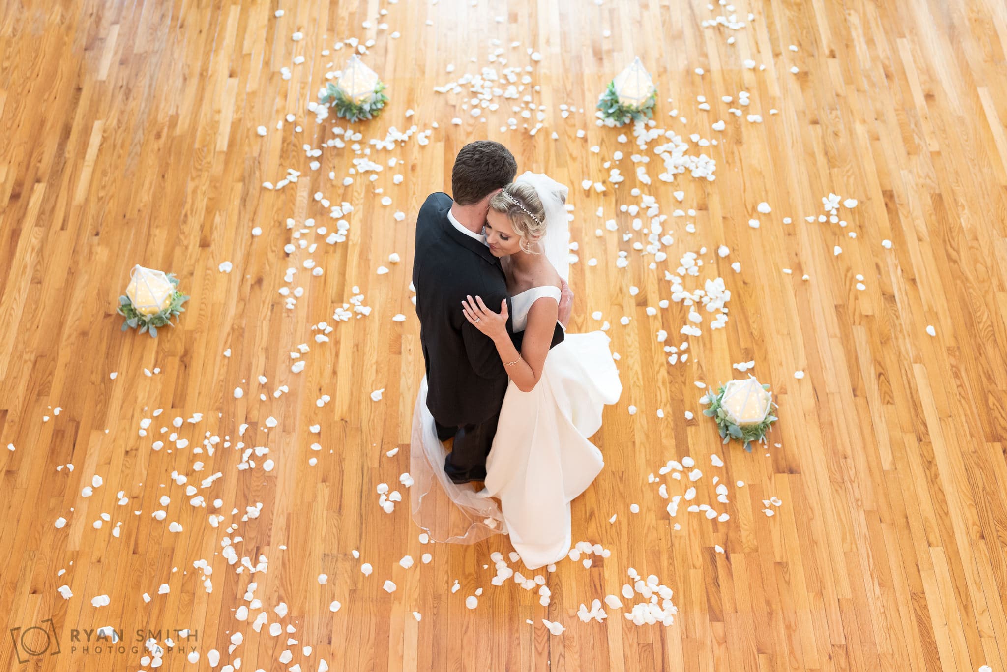 First dance from overhead -
