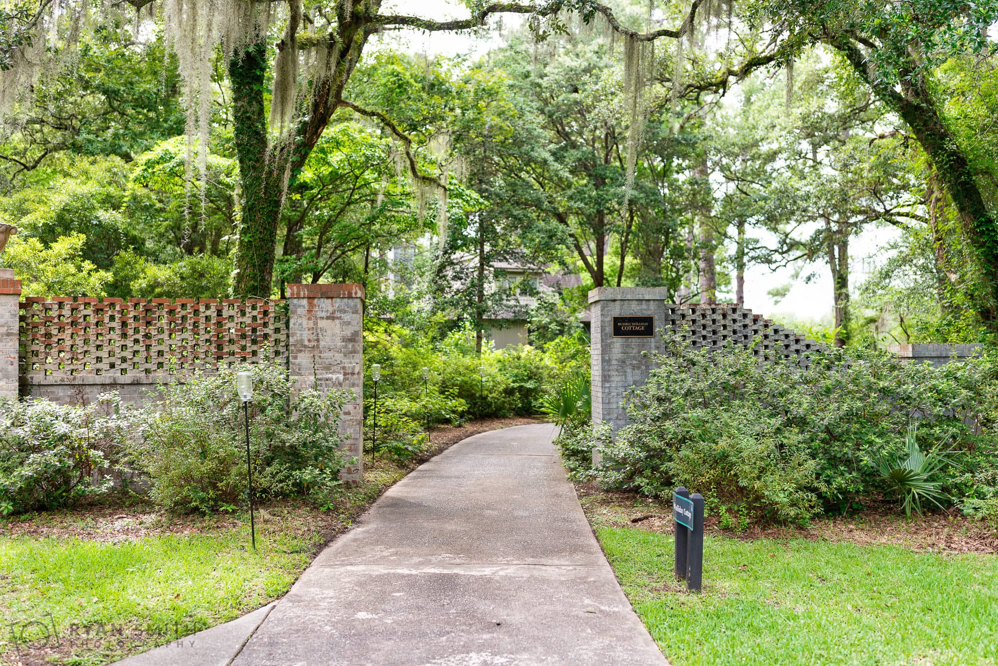 Entrance to the Holiday Cottage - Holiday Cottage - Brookgreen Gardens
