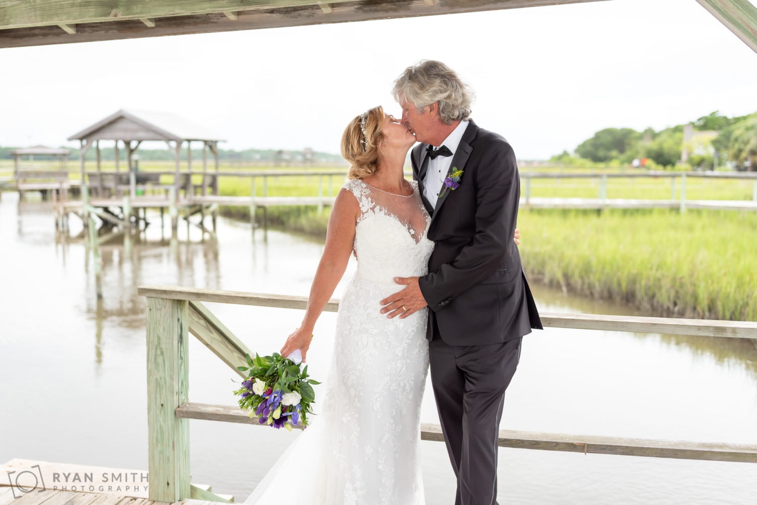 Pictures on the private dock - Pawleys Island