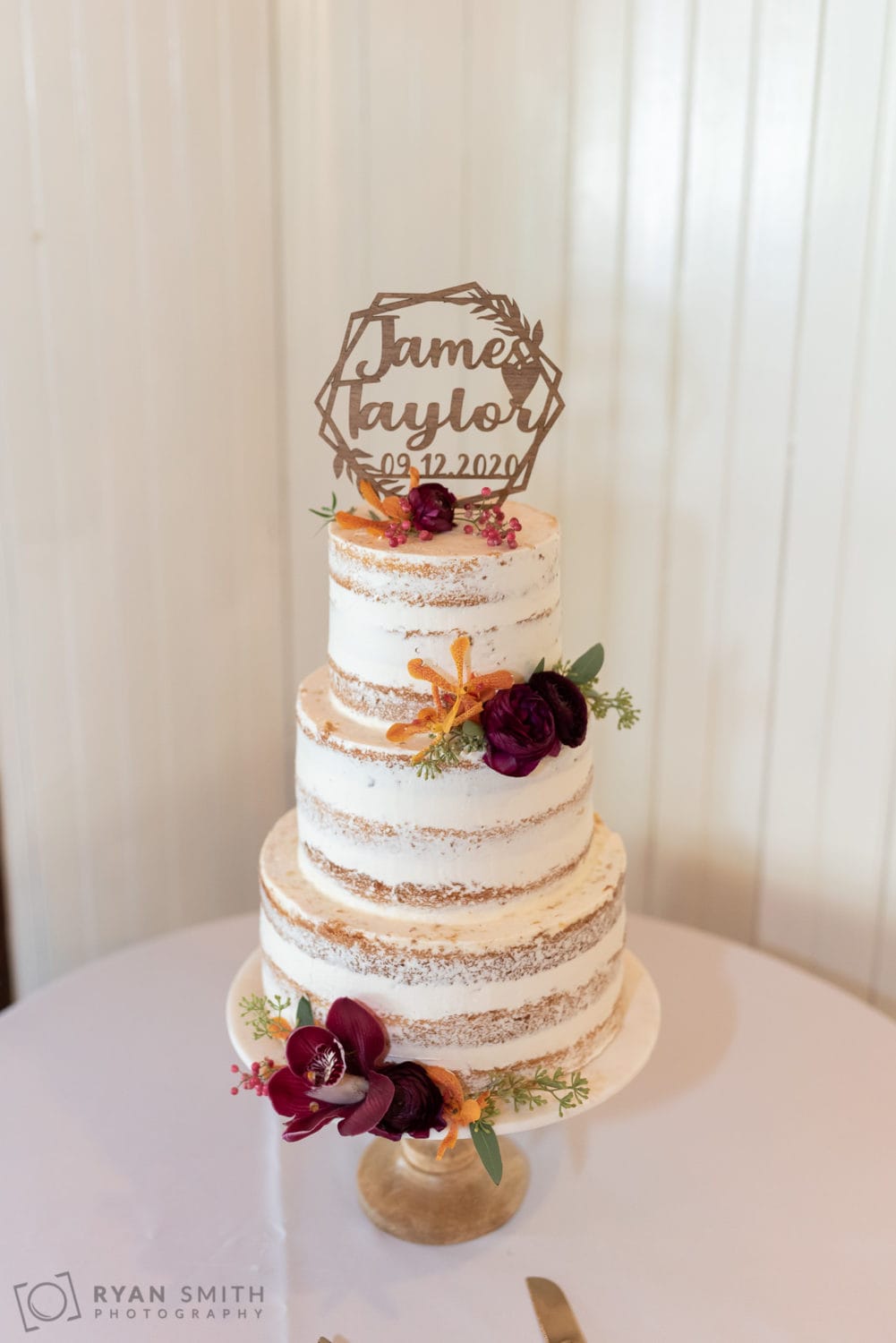 Wedding cake - Magnolia Plantation - Charleston, SC