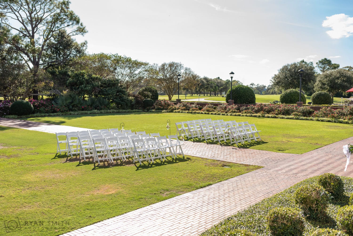 Ceremony lawn - Pine Lakes Country Club