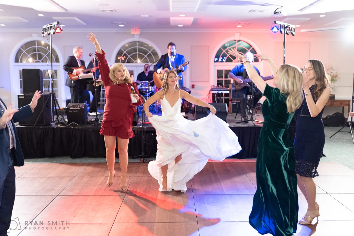 More fun dancing with the full band - Kimbel's - Wachesaw Plantation