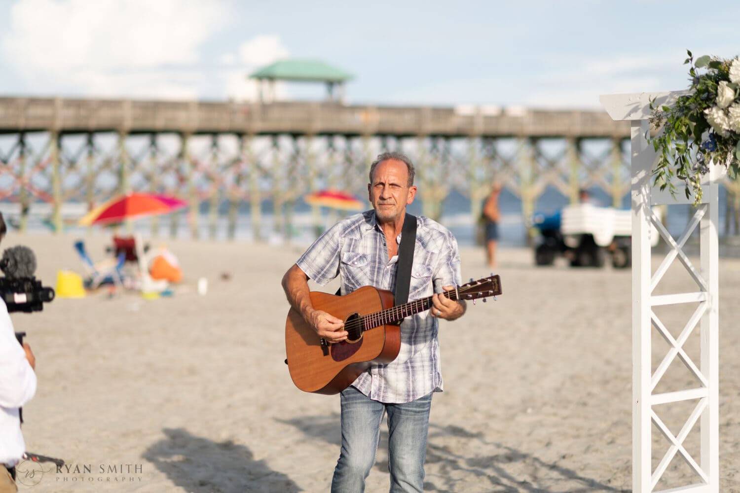 Guitar musician for the ceremony - Folly Beach - Charleston