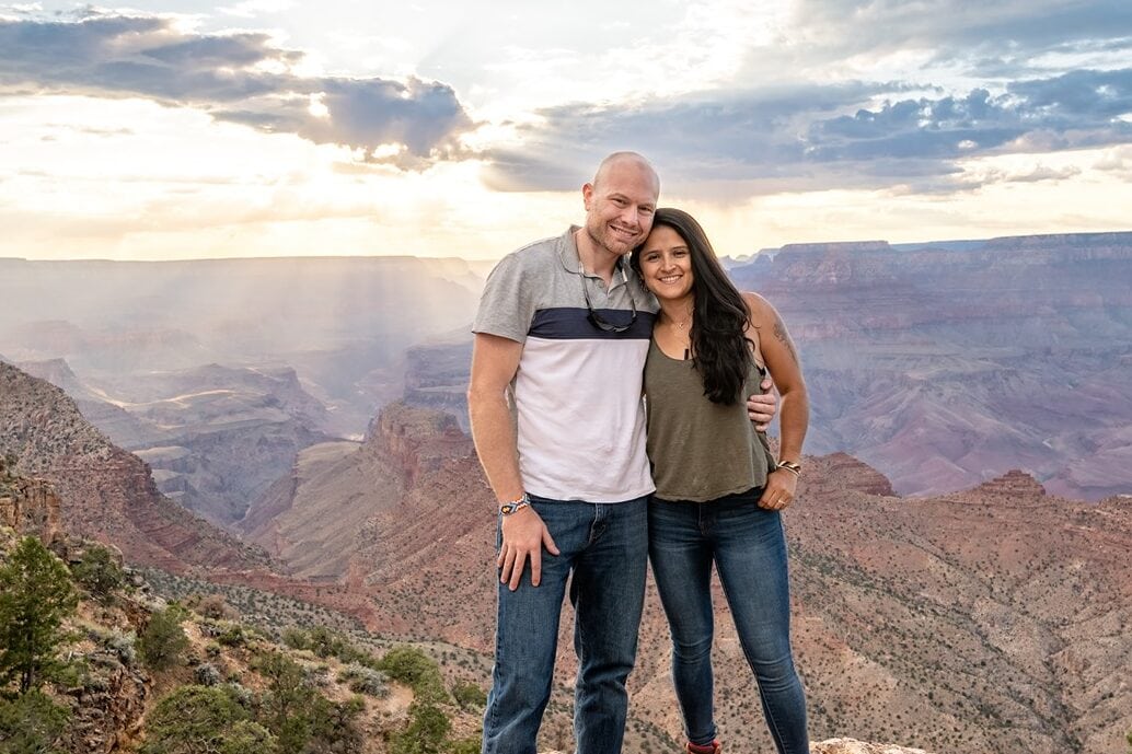 Ryan and Lizeth Smith at the Grand Canyon