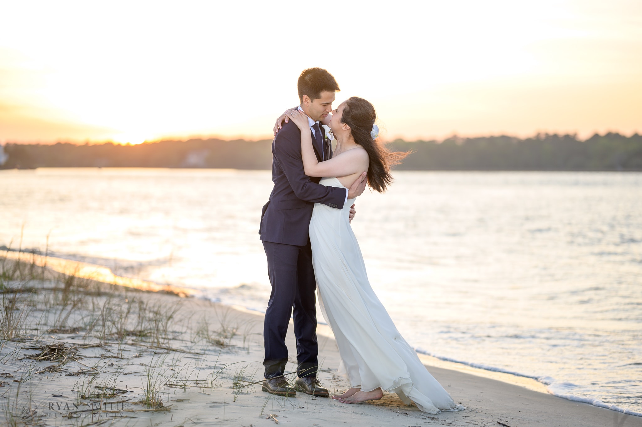 Romance in the sunset - Cherry Grove Point - North Myrtle Beach