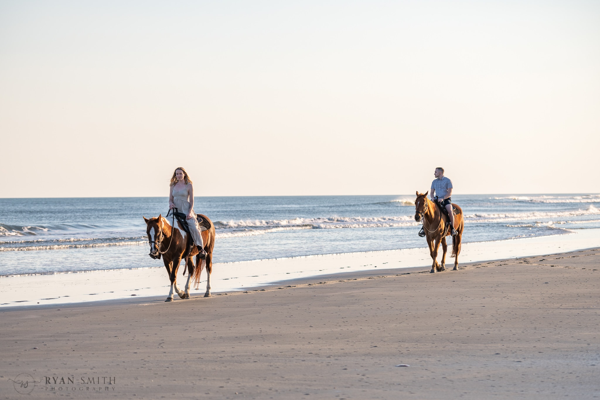 Romantic horseback ride down the beach - Inlet Point Plantation - Little River