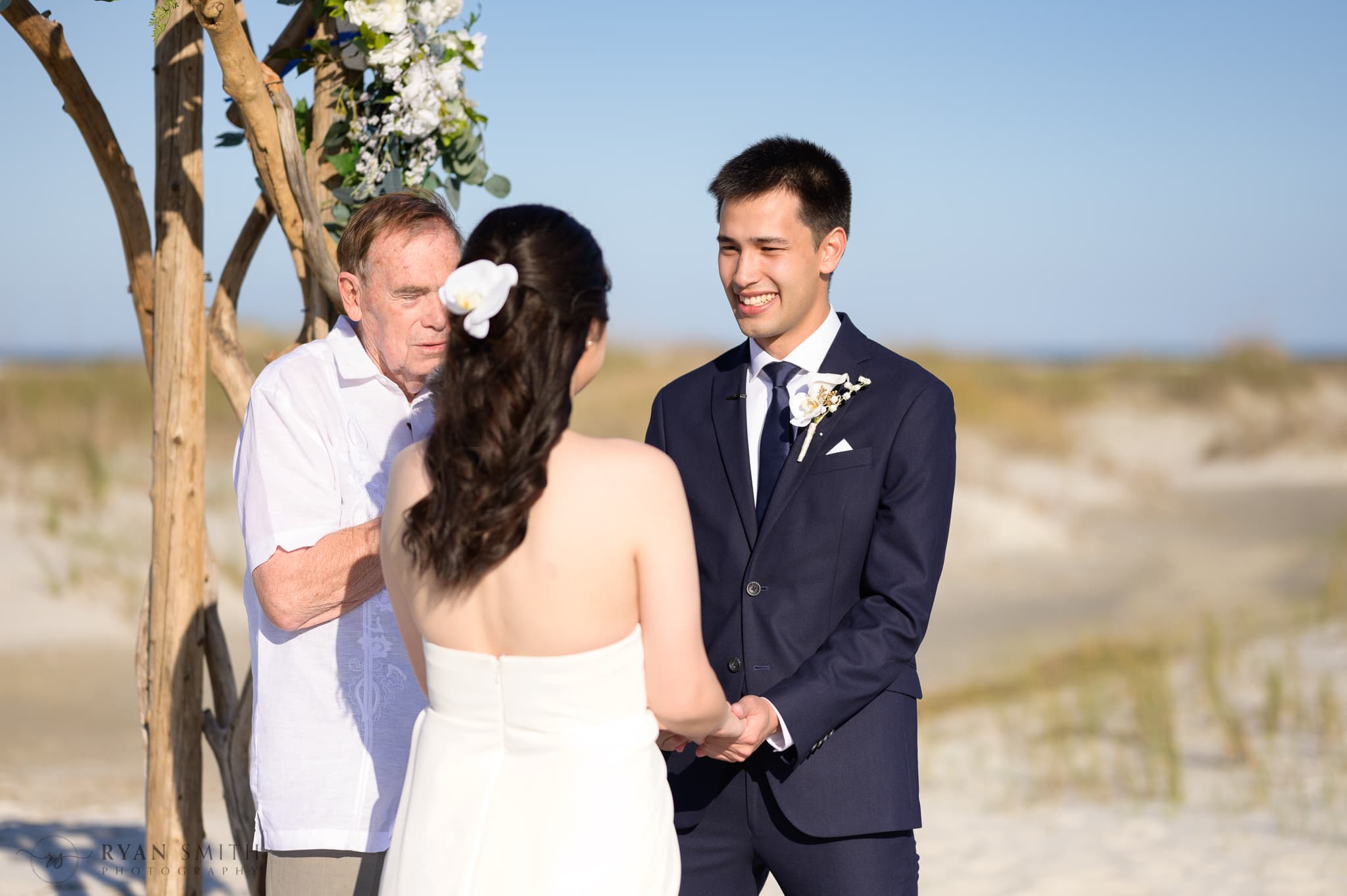 Wedding vows - Cherry Grove Point - North Myrtle Beach