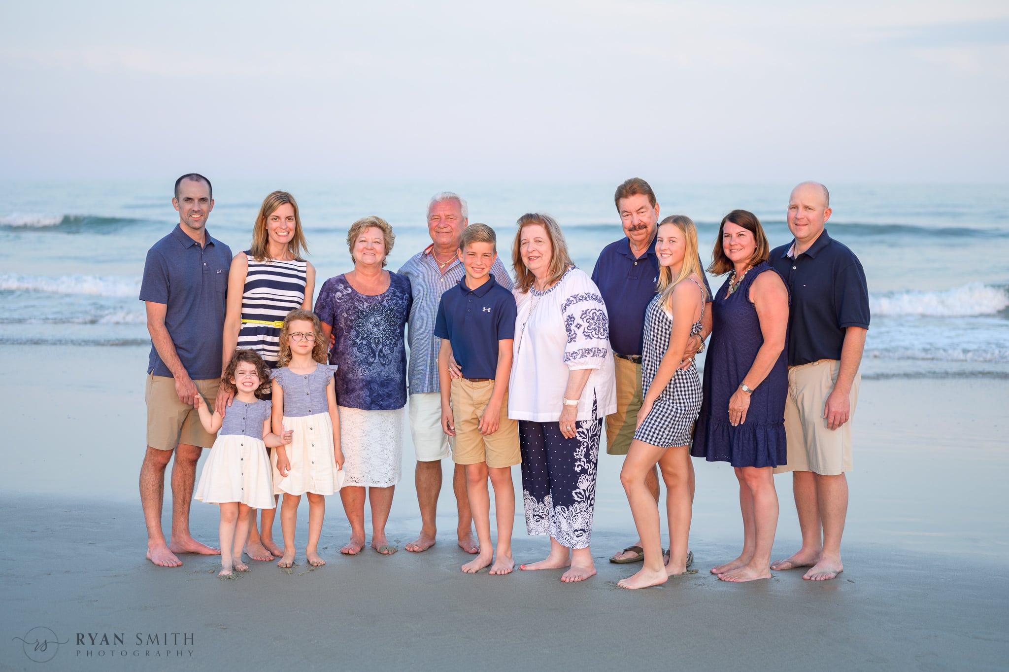 Big family by the ocean - Huntington Beach State Park