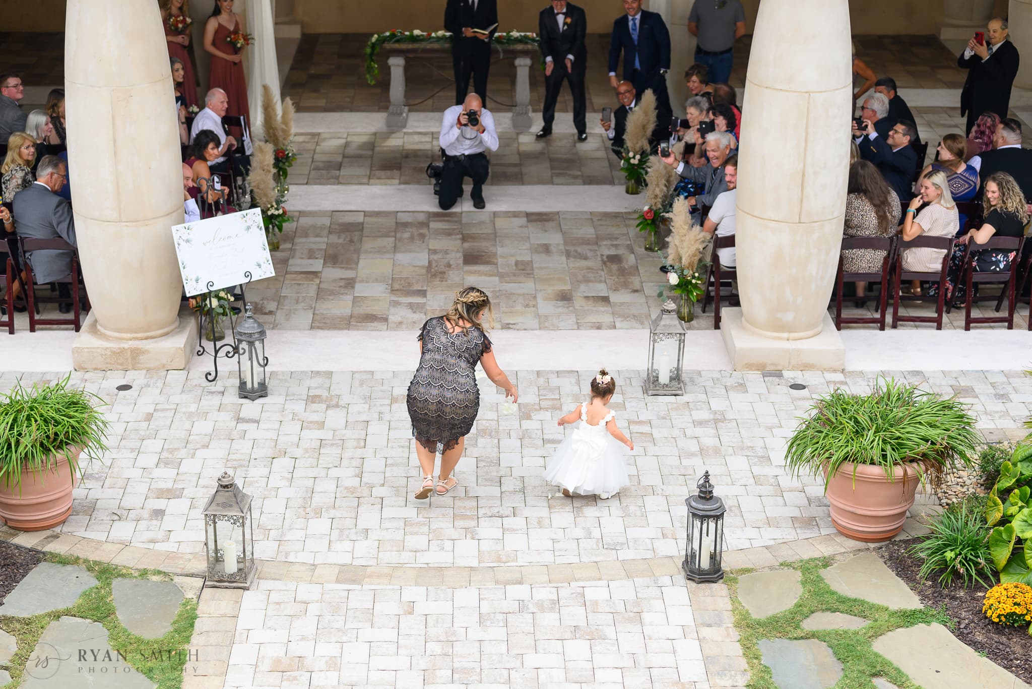 Flower girl couldn't make it down the aisle by herself - 21 Main Events at North Beach