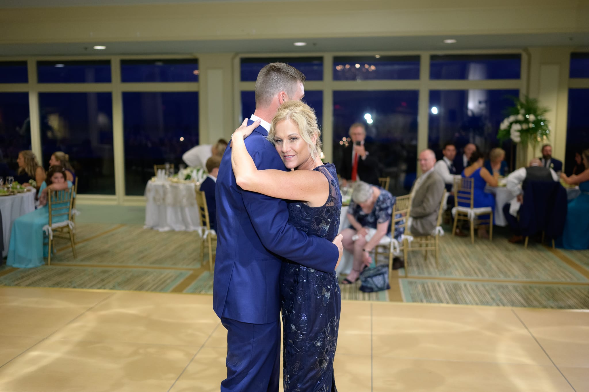 Groom with mother first dance - Dunes Golf and Beach Club