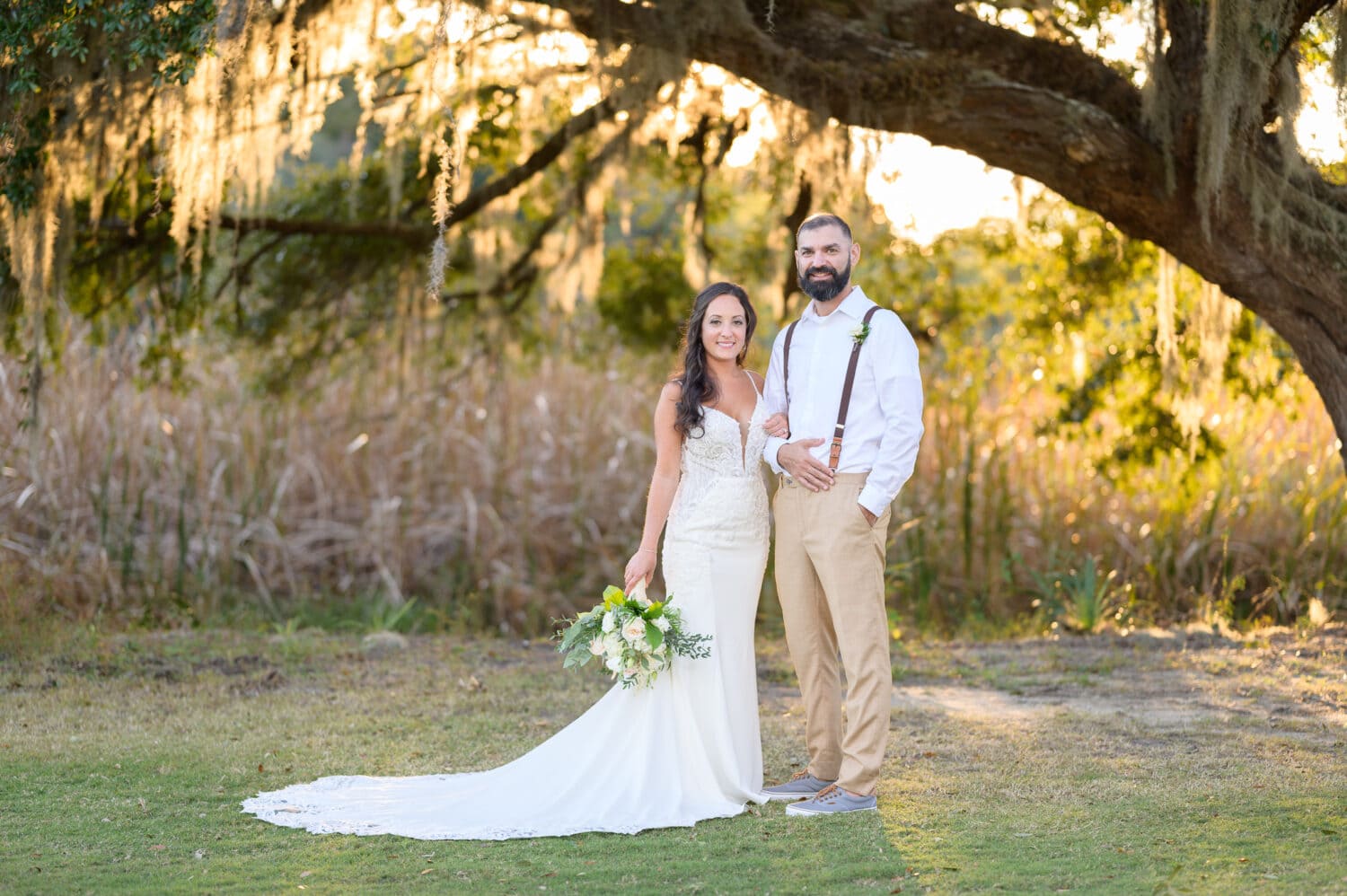 Portrait in front of the marsh - Pawleys Plantation