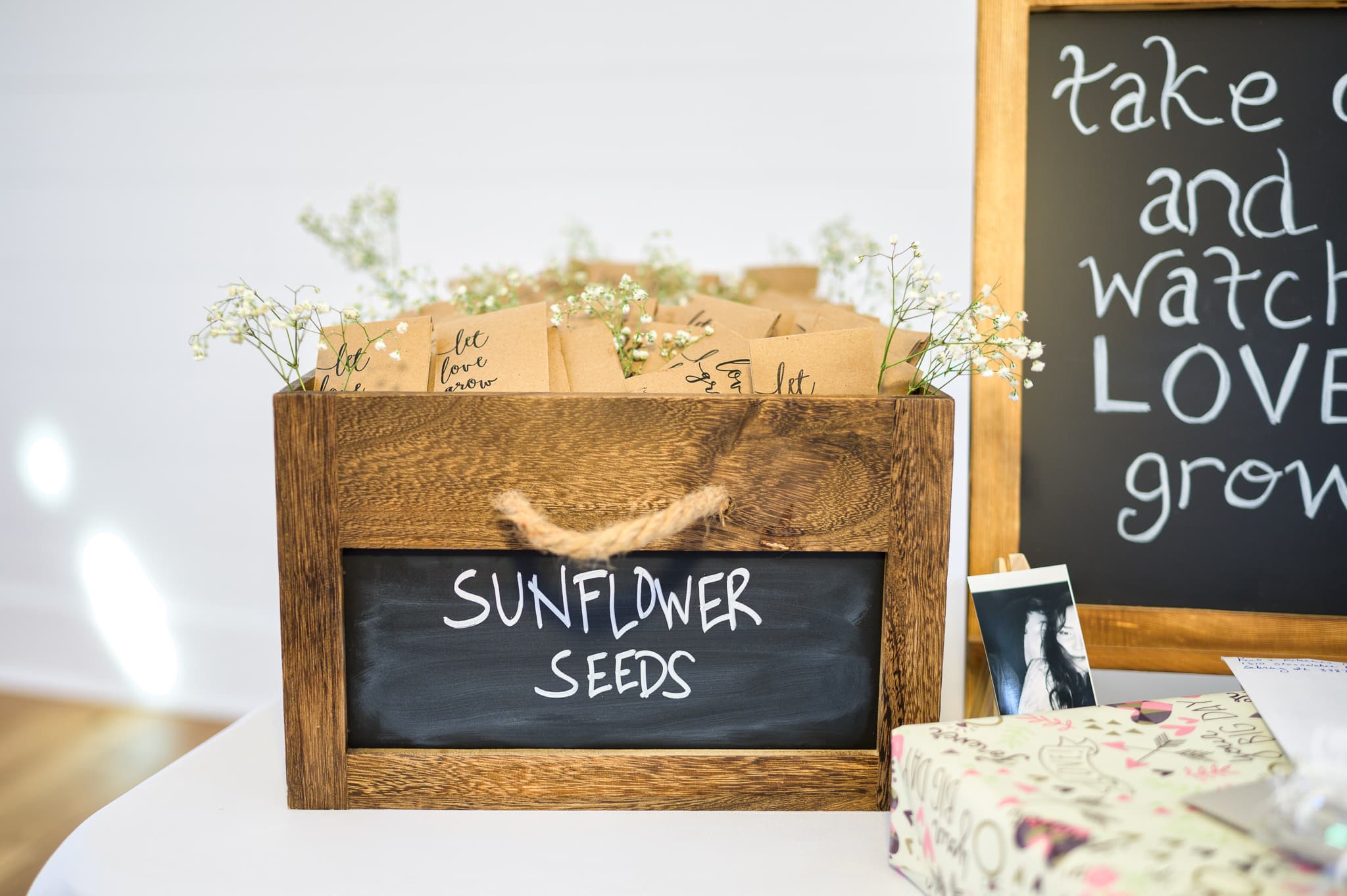 Sunflower seeds - The Venue at White Oaks Farm