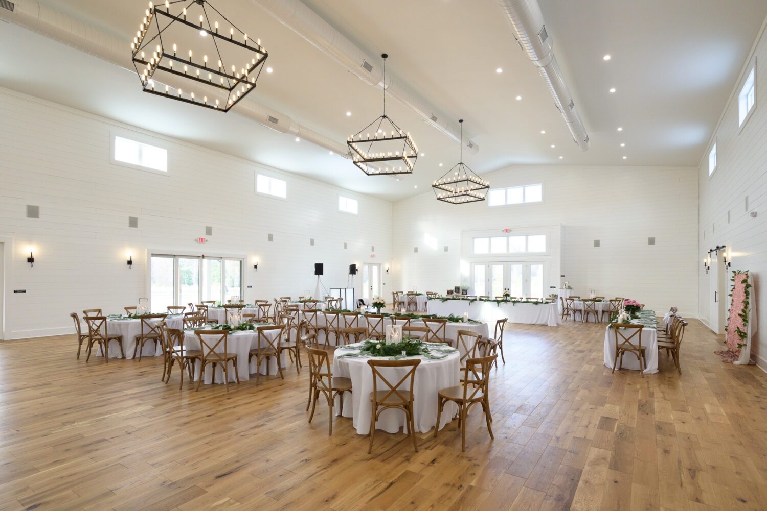 Wide angle shots of venue ballroom - The Venue at White Oaks Farm