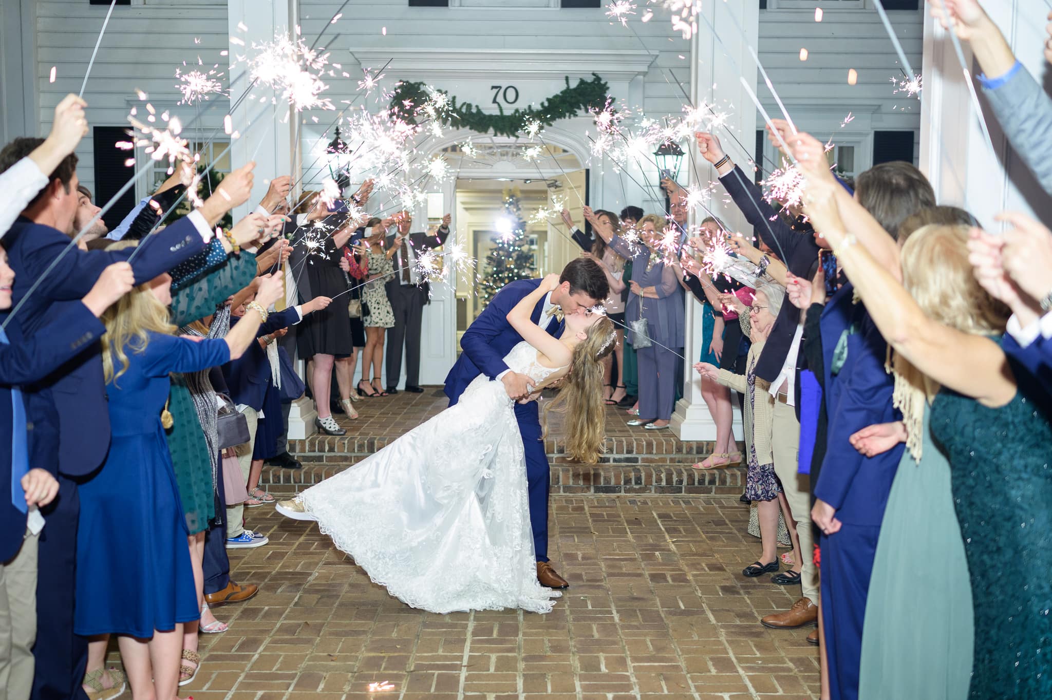 Dip under the sparklers  - Pawleys Plantation Golf & Country Club