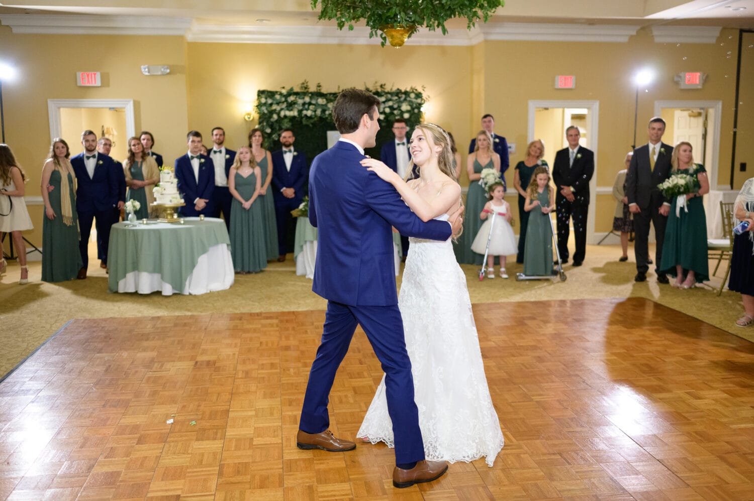 First dance with lots of spins - Pawleys Plantation Golf & Country Club