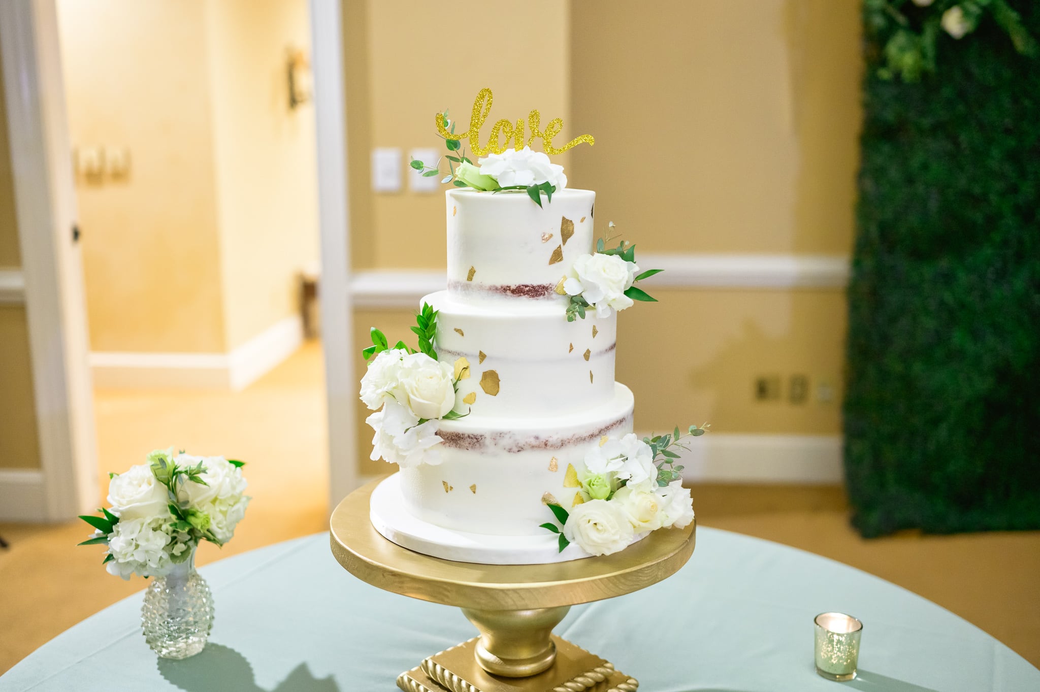 Wedding cake - Pawleys Plantation Golf & Country Club