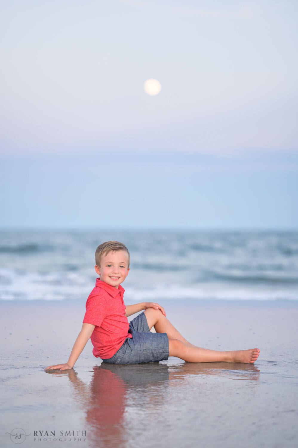 Mother and son portraits - Huntington Beach State Park