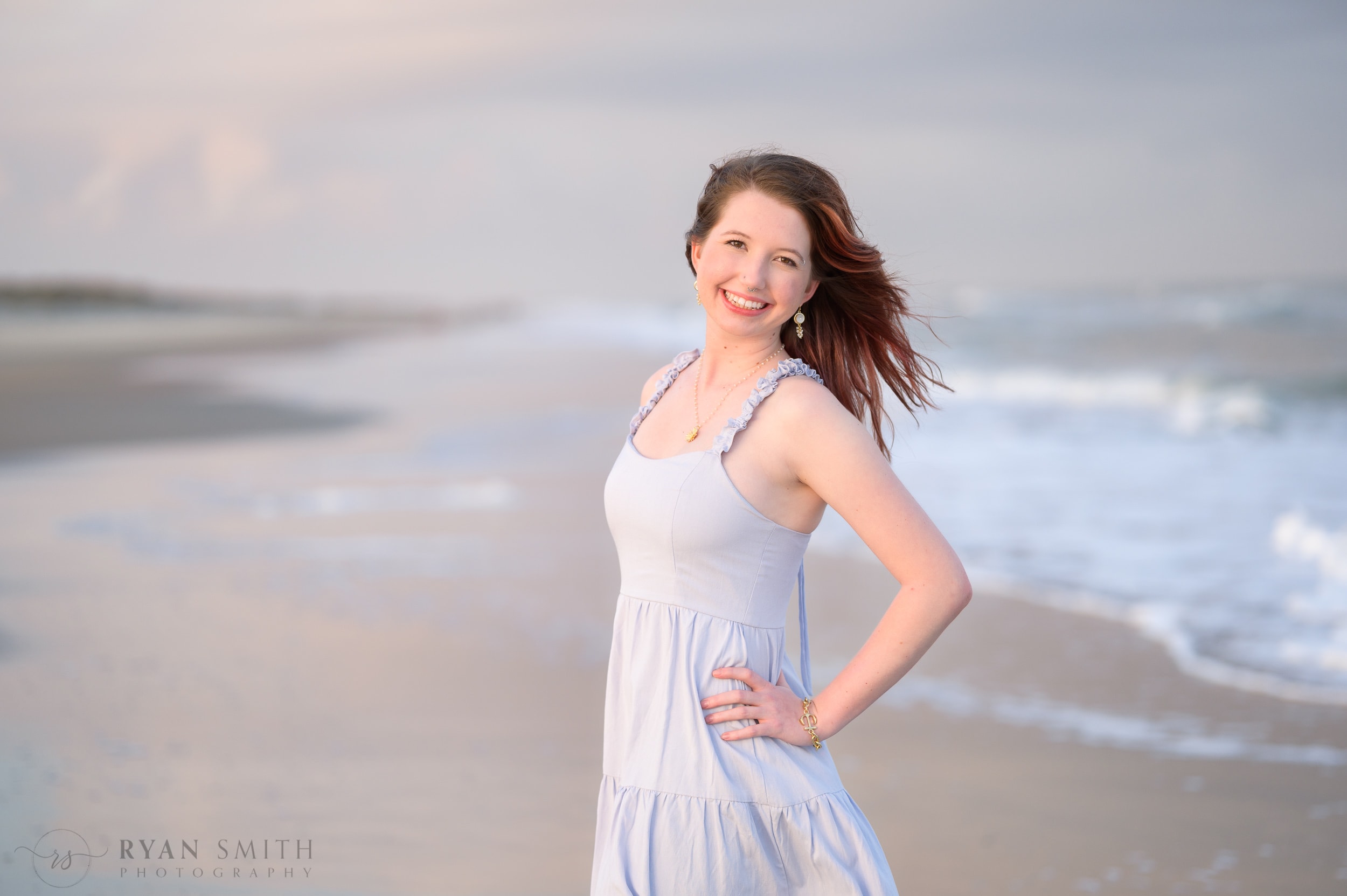 Pose by the ocean - Pawleys Island