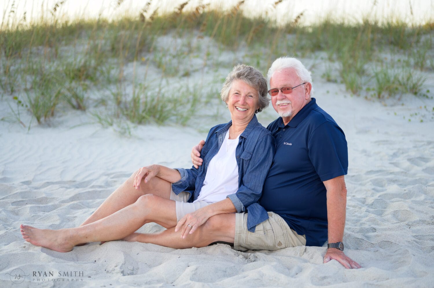 Retired couples having fun - Huntington Beach State Park