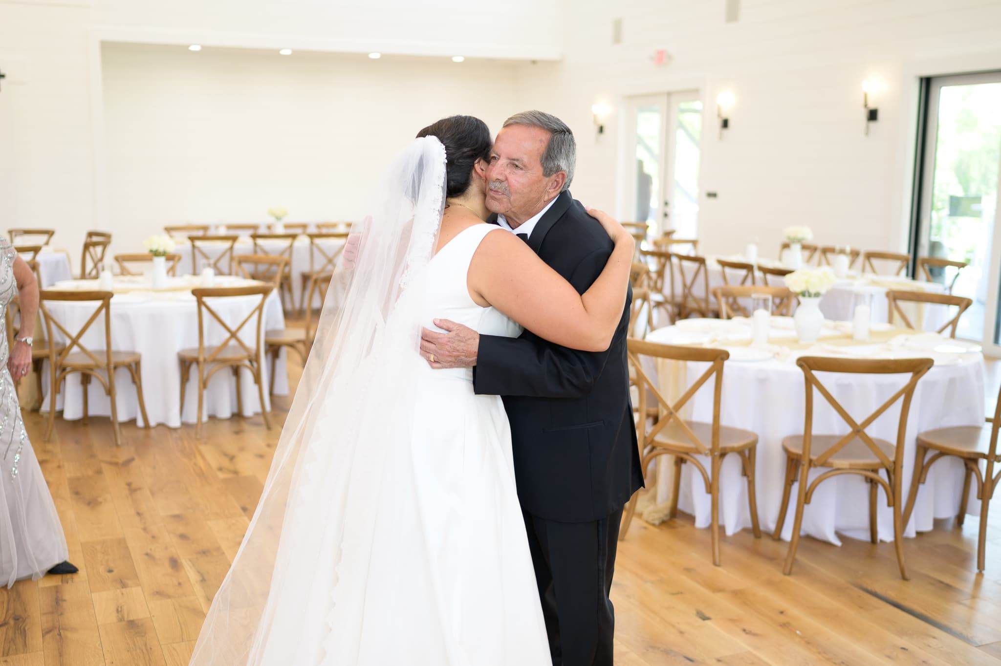 First look with dad - The Venue at White Oaks Farm