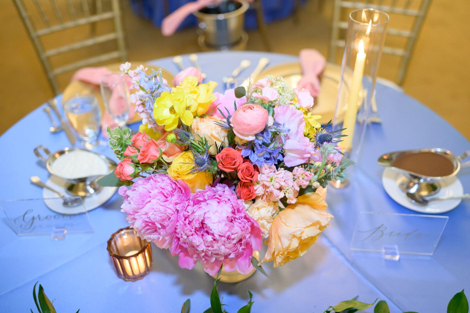 Flowers on the table - Pawleys Plantation Golf & Country Club