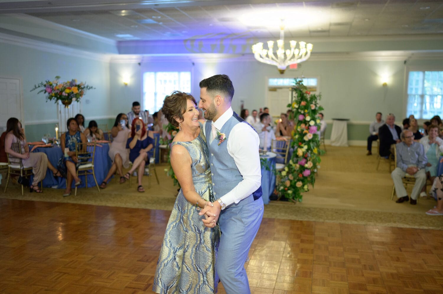 Groom dancing with his mom - Pawleys Plantation Golf & Country Club
