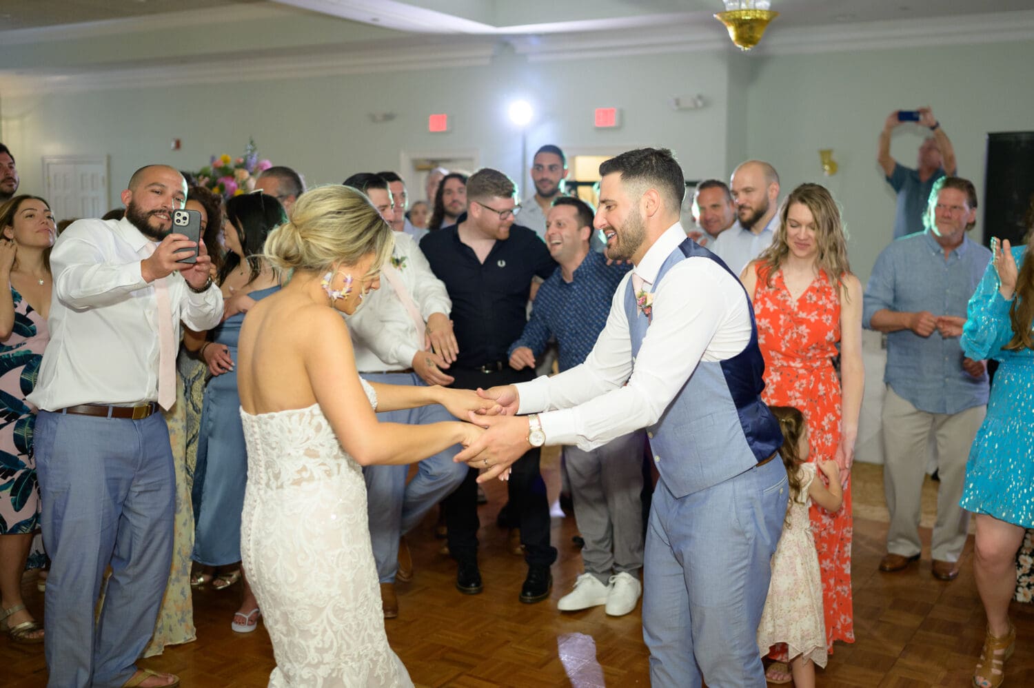 Lots of dancing fun after the first dance - Pawleys Plantation Golf & Country Club