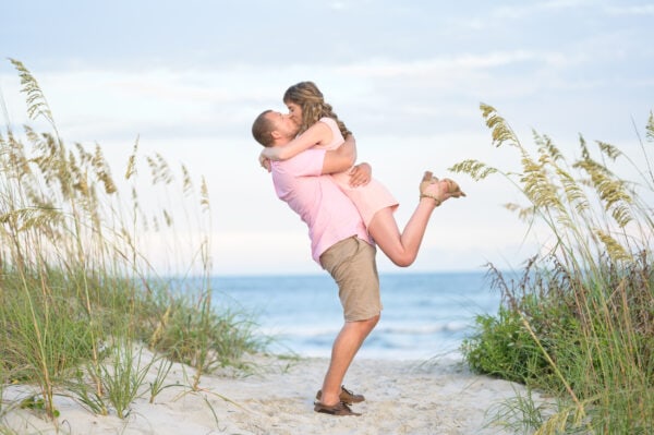 Lift into the air by the sea oats - Huntington Beach State Park - Myrtle Beach