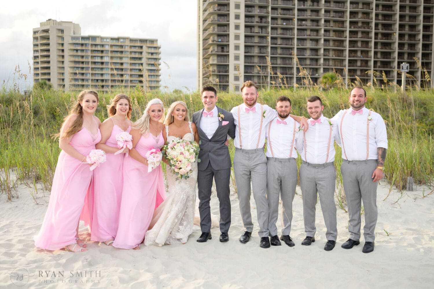 Bridal party by the dunes - 21 Main Events at North Beach